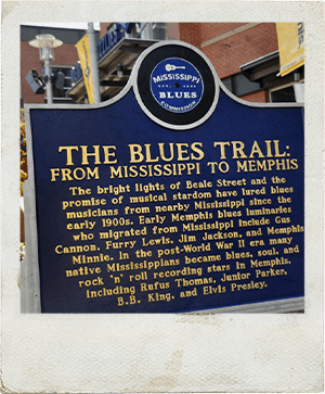 AAR Travel Touren Polaroid Blues Trail