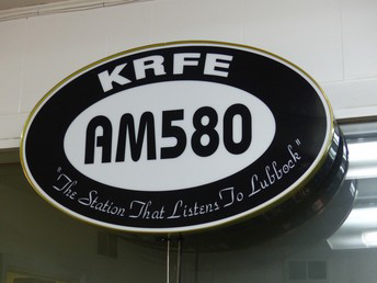 KRFE AM580. Radio-Staion, Lubbock