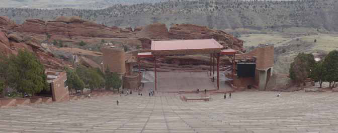 Das Red Rock Amphitheater