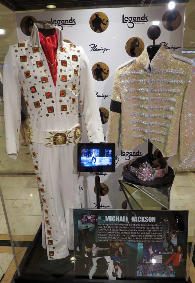 Michael Jackson, Elvis Presley, Kostüme, Las Vegas